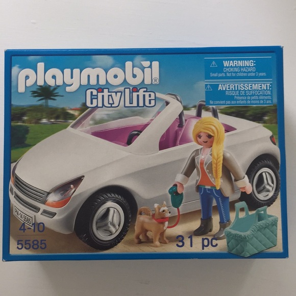 playmobil city car